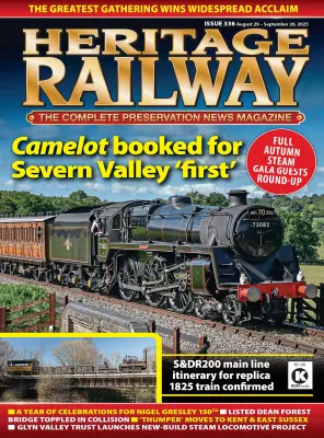 Heritage Railway Issue 336 29 August September 26 2025
