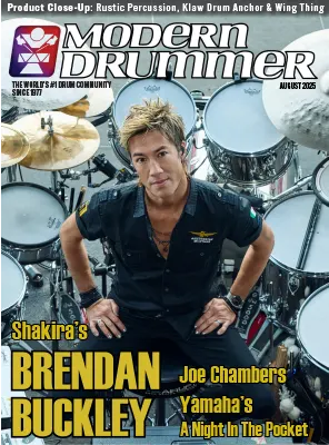 Modern Drummer Magazine August 2025