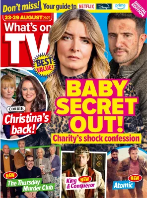Whats on TV 23 29 August 2025