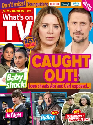 Whats on TV 9 15 August 2025