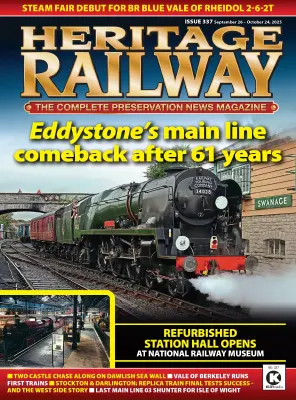 Heritage Railway Issue 337 September 26 October 24 2025