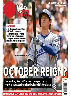 USA Today Sports Weekly September 10 16 2025