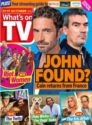 Whats on TV 11 17 October 2025
