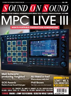 Online Fashion Magazines Uk 2026.Sound On Sound UK - February 2026 - Free Magazine PDF