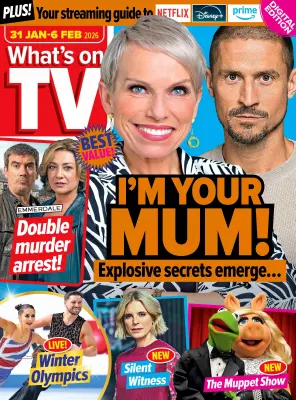 Whats on TV 31 January 06 February 2026