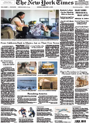 The New York Times February 08 2026