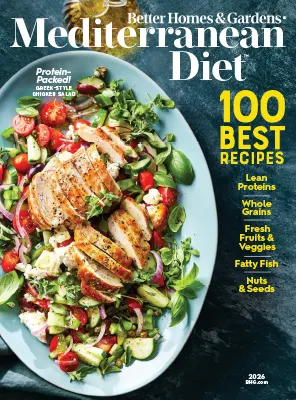 Better Homes Gardens Mediterranean Diet 100 Best Recipes 2026