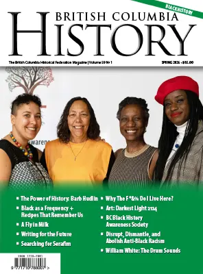 British Columbia History Vol. 59 No 1 Spring 2026