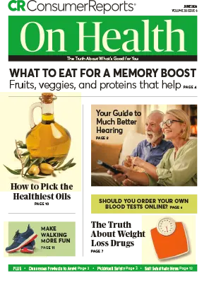 Consumer Reports on Health Volume 38 Issue 6 June 2026