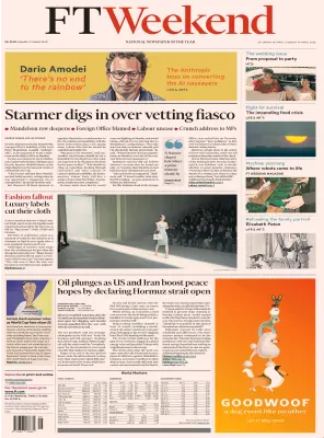 FT Weekend UK 18 19 April 2026