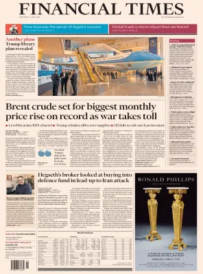 Financial Times UK April 01 2026
