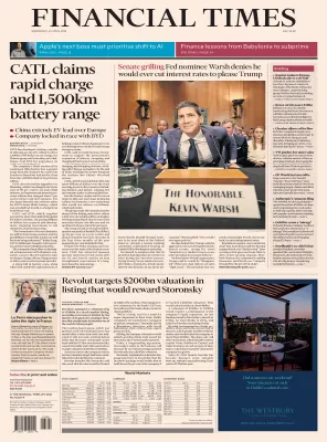 Financial Times USA 22 April 2026