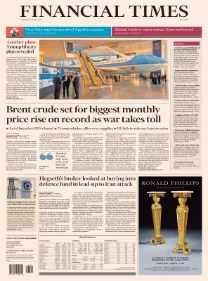 Financial Times USA April 01 2026