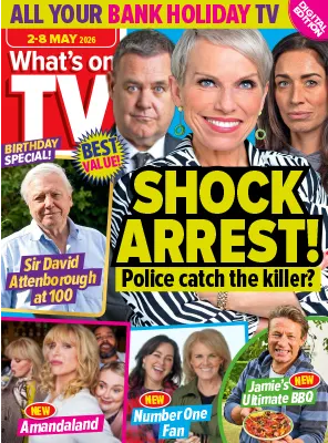 Whats on TV 02 08 May 2026