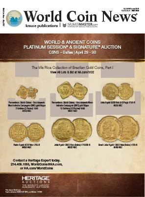 World Coin News Vol. 53 No. 5 May 2026