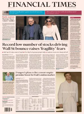 Financial Times UK 08 May 2026