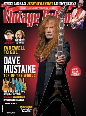 Vintage Guitar Magazine Vol. 40 No. 07 April 2026