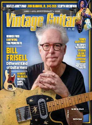 Vintage Guitar Magazine Vol. 40 No. 08 May 2026