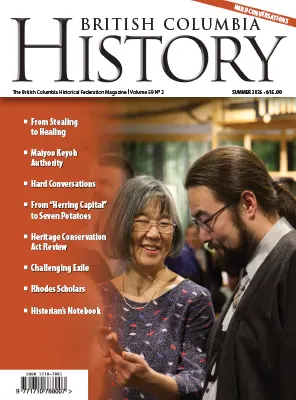 British Columbia History Vol. 59 No 2 Summer 2026