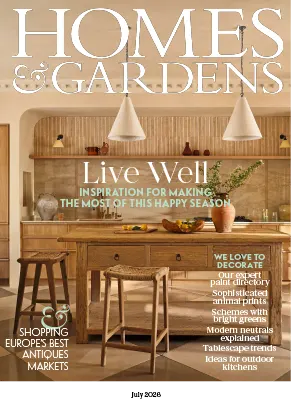 Homes Gardens UK July 2026
