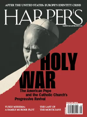 Harpers Magazine August 2026