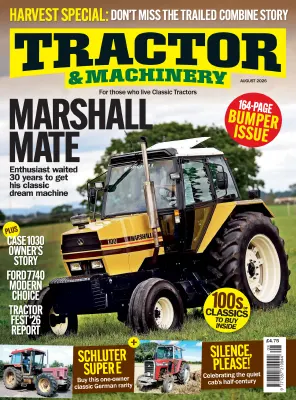 Tractor Machinery August 2026