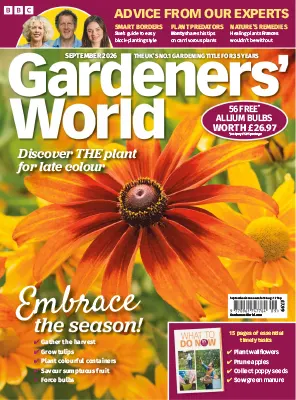 BBC Gardeners World September 2026