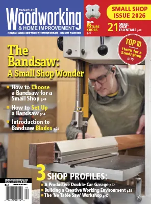 Canadian Woodworking Home Improvement 155 Summer 2026