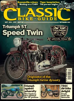 Classic Bike Guide Issue 424 September 2026
