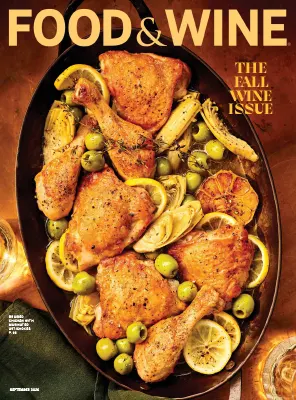 Food Wine USA The Fall Wine Issue September 2026