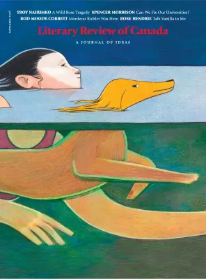 Literary Review of Canada September 2026
