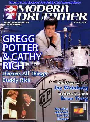 Modern Drummer Magazine August 2026
