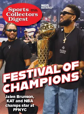 Sports Collectors Digest Volume 55 No.12 September 01 2026