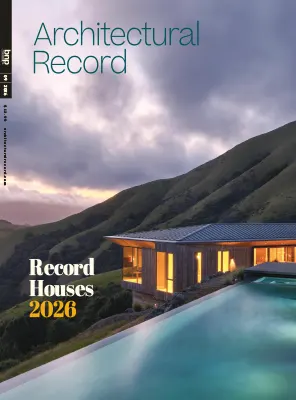 Architectural Record September 2026