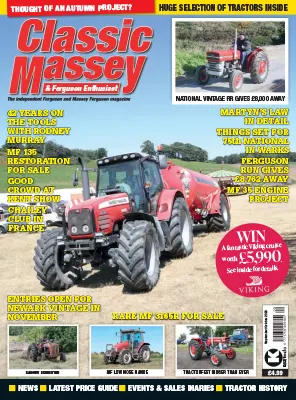 Classic Massey Ferguson Enthusiast September October 2026