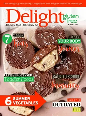 Delight Gluten Free Magazine August 2026