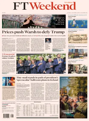 FT Weekend USA 12 13 September 2026