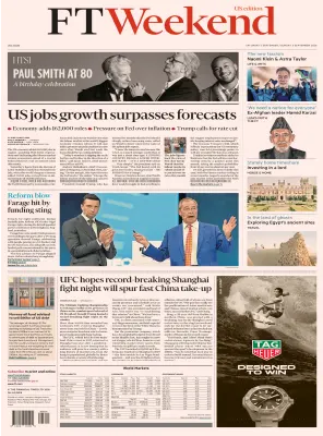 FT Weekend USA 5 6 September 2026