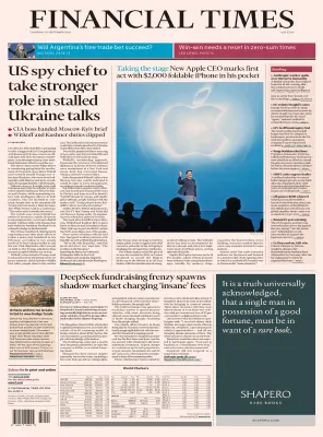 Financial Times USA 10 September 2026