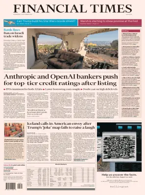 Financial Times USA 9 September 2026