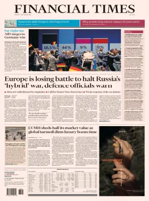 Financial Times USA September 7 2026