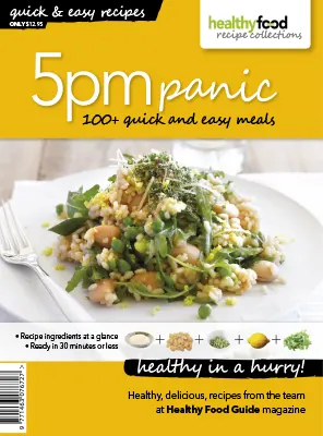 Healthy Food Guide Recipe Collections 5 PM Panic 2026