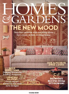 Homes Gardens UK October 2026