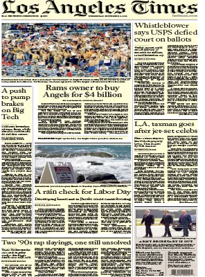 Los Angeles Times September 2 2026