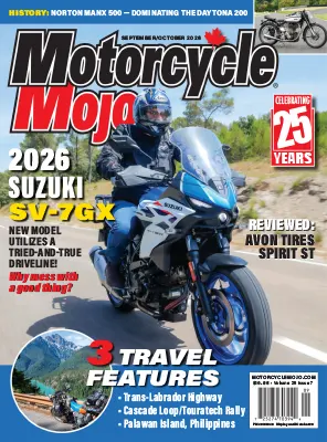 Motorcycle Mojo September October 2026