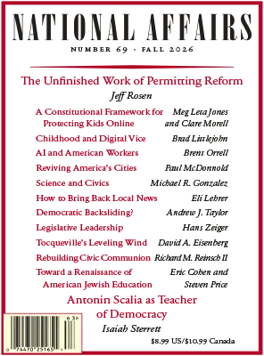 National Affairs Fall 2026