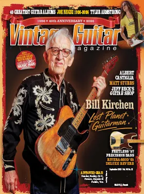 Vintage Guitar Magazine Vol. 40 No. 12 September 2026