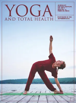 Yoga and Total Health September 2026